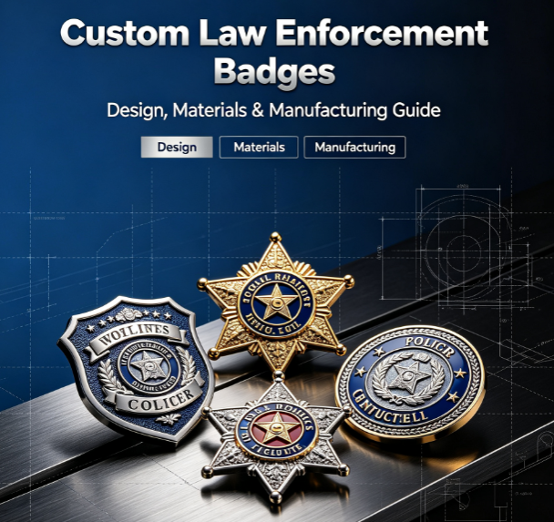 Law Enforcement Badge Manufacturing: From Design to Finished Badge