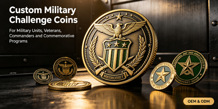 Military Badge & Custom Challenge Coin Manufacturer | ChallengeCoinBadges