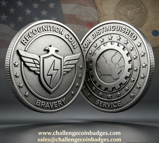Custom Army installation coin and military base challenge coin manufactured by ChallengeCoinBadges