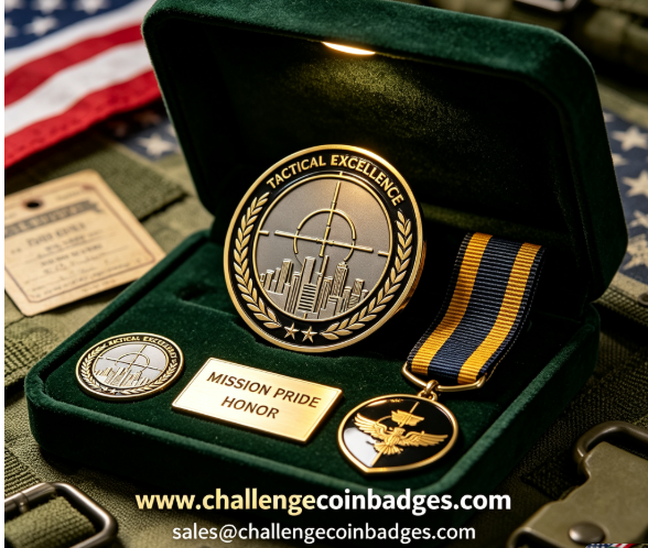 Custom Army Pride coin and personalized military pride challenge coin manufactured by ChallengeCoinBadges