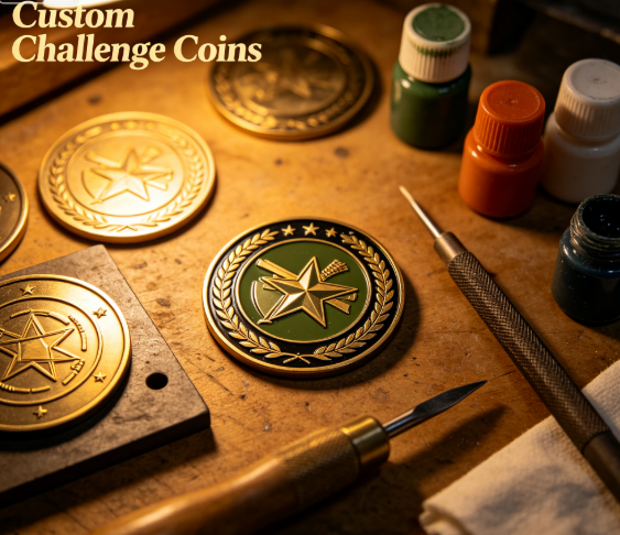 Custom Team Championship Coins Manufacturer | Personalized Team Award Coins | ChallengeCoinBadges