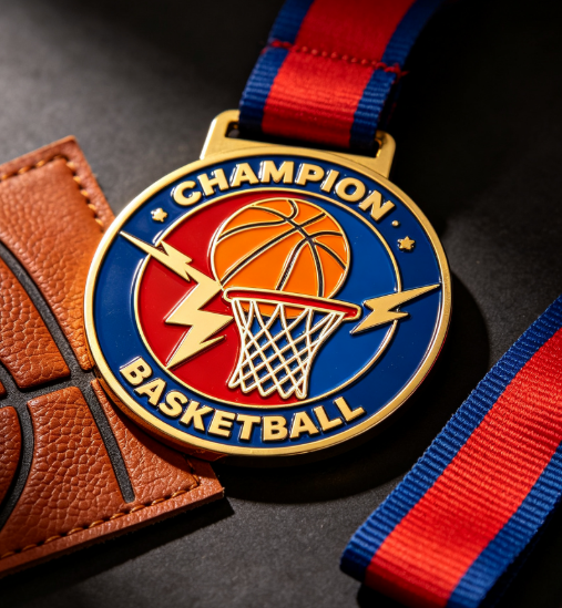 Custom Basketball Championship Coins for Teams and Tournaments