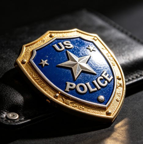 Custom Police Badges Manufacturer USA | Law Enforcement Metal Badge | ChallengeCoinBadges