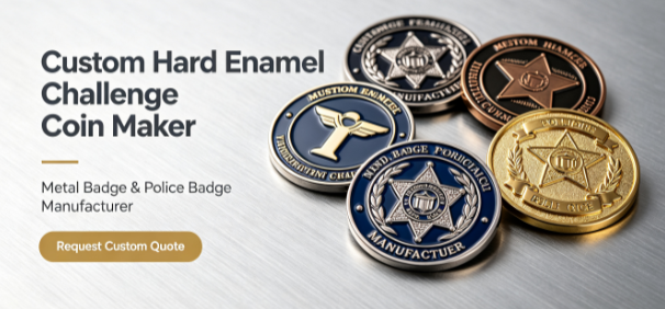Custom Police Badge Manufacturer Producing Law Enforcement Badges for Police Departments
