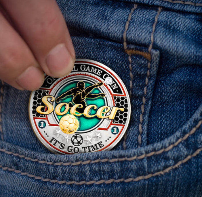 Custom Soccer Medals Manufacturer Soccer Awards Challenge Coins Injection Badges ChallengeCoinBadges