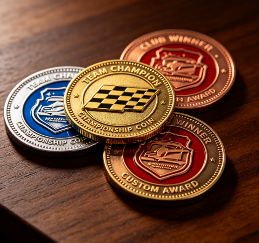 Custom Team Championship Coins: Personalized Awards for Winning Teams & Clubs