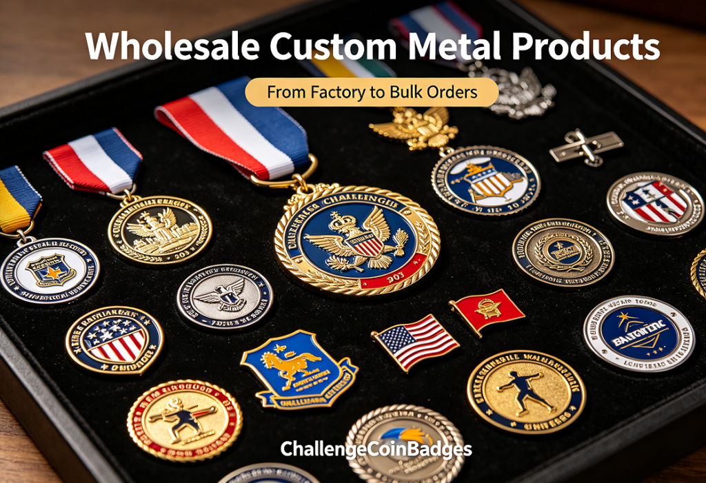 Wholesale Custom Challenge Coins, Medals & Lapel Pins | Factory Direct Manufacturer
