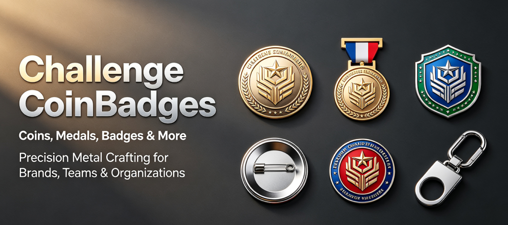 What Does ChallengeCoinBadges Do? Custom Challenge Coins, Medals and Badges