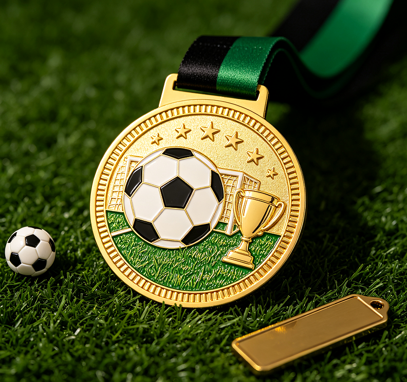 Custom Soccer Medals Manufacturer | Personalized Football Medals for Teams & Clubs