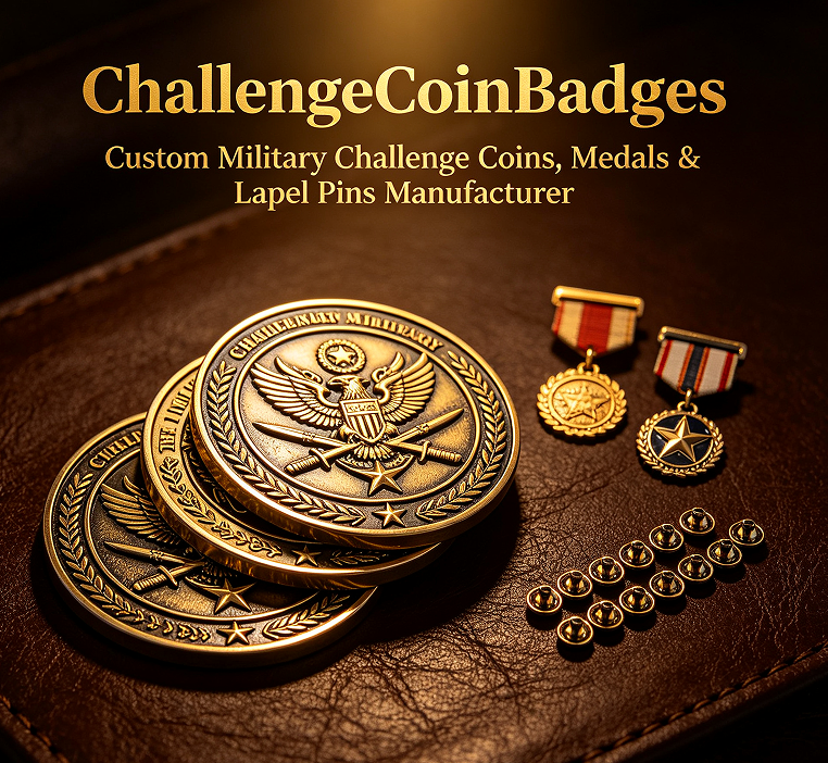 Custom Hard Enamel Military Challenge Coin Manufacturer